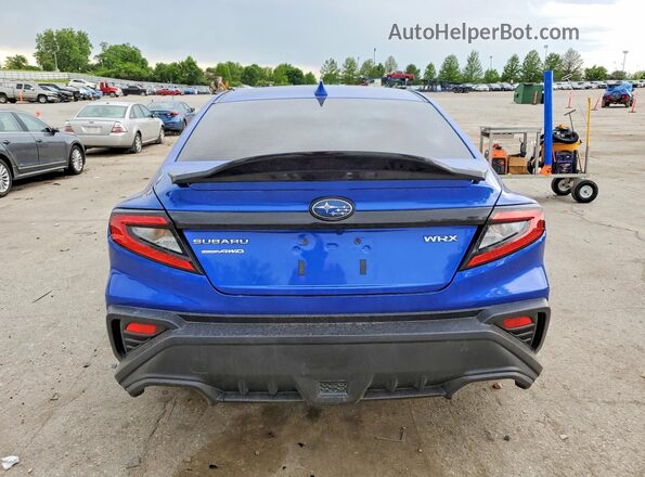 JF1VBAH61P8804145 2023 SUBARU WRX Синий Вид сзади