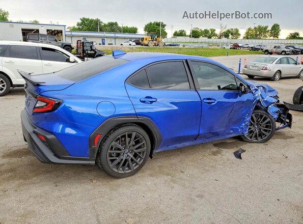 JF1VBAH61P8804145 2023 SUBARU WRX Синий Задняя правая четверть