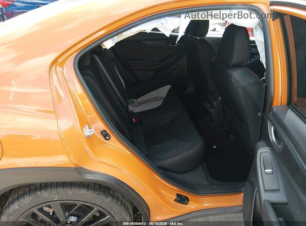 JF1VBAH61R9809990 2024 SUBARU WRX Оранжевый Вид наклейки с VIN-кодом
