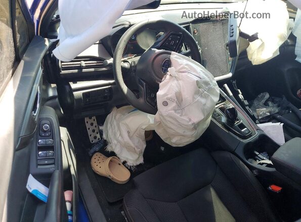 JF1VBAH64S8800454 2025 SUBARU WRX Blue Widok deski rozdzielczej