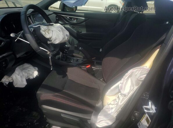 JF1VBAH64S9804157 2025 SUBARU WRX Синий Вид салона спереди