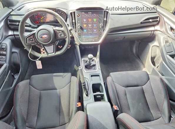 JF1VBAH66R9813632 2024 SUBARU WRX Silver Вид панелі приладів