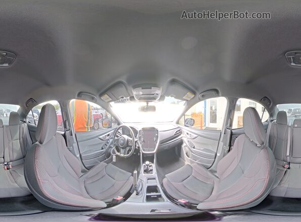 JF1VBAH66R9813632 2024 SUBARU WRX Silver Панорамний вид салону 360°