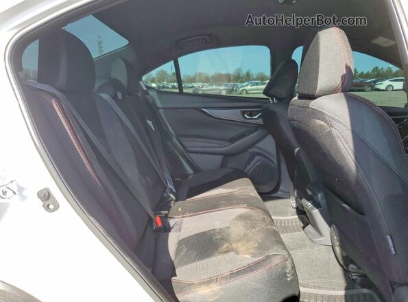 JF1VBAH67S9804914 2025 SUBARU WRX White Rear seats view