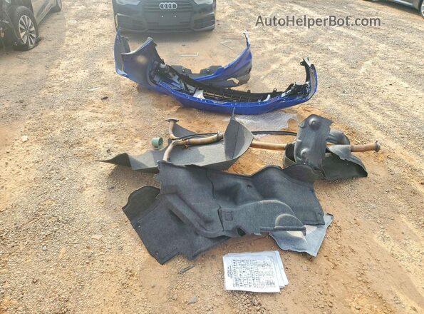 JF1VBAH68S9808373 2025 SUBARU WRX Синий Вид подкапотного пространства