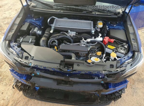 JF1VBAH68S9808373 2025 SUBARU WRX Синий Вид задней части салона