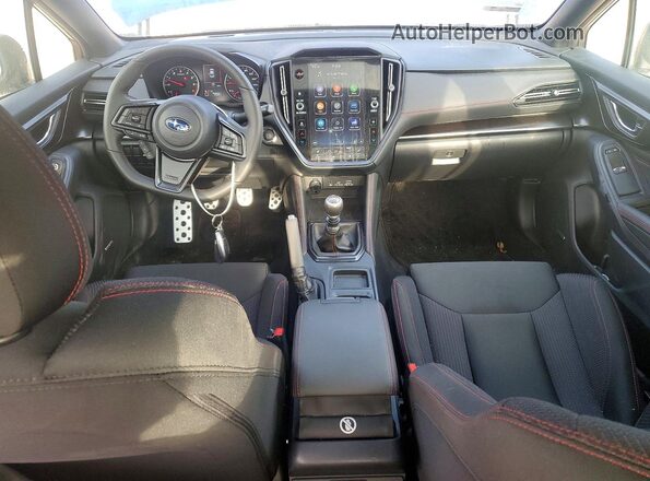 JF1VBAH68S9808373 2025 SUBARU WRX Синий Вид панели приборов