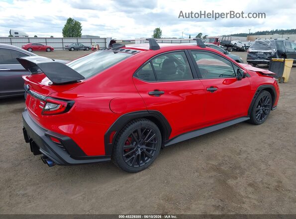 JF1VBAH6XN8014789 2022 SUBARU WRX Красный Задняя правая четверть