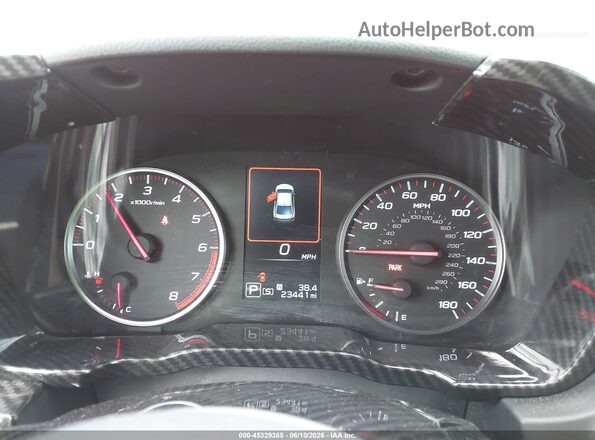 JF1VBAH6XN8014789 2022 SUBARU WRX Красный Вид задних сидений