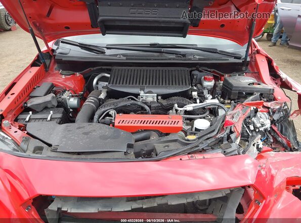 JF1VBAH6XN8014789 2022 SUBARU WRX Красный Вид сзади