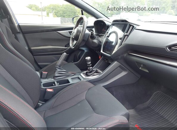 JF1VBAH6XR9819403 2024 SUBARU WRX Blue Vista interior delantera
