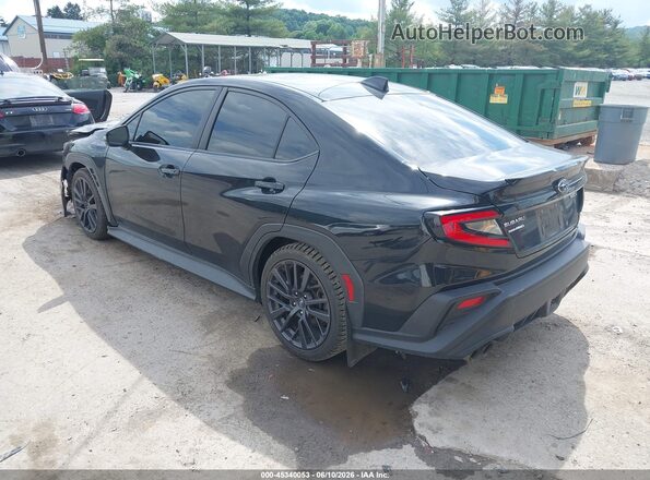JF1VBAL60N9009974 2022 SUBARU WRX Black Trasero izquierdo