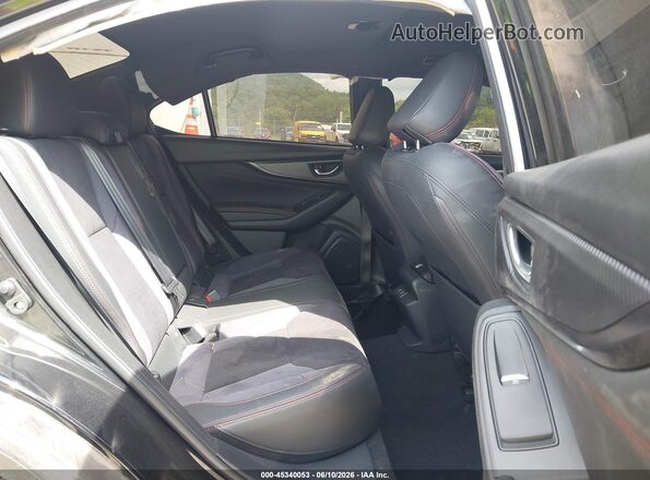 JF1VBAL60N9009974 2022 SUBARU WRX Black Vista de la etiqueta del VIN