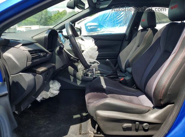 JF1VBAL63N9016840 2022 SUBARU WRX Blue Вид салону спереду