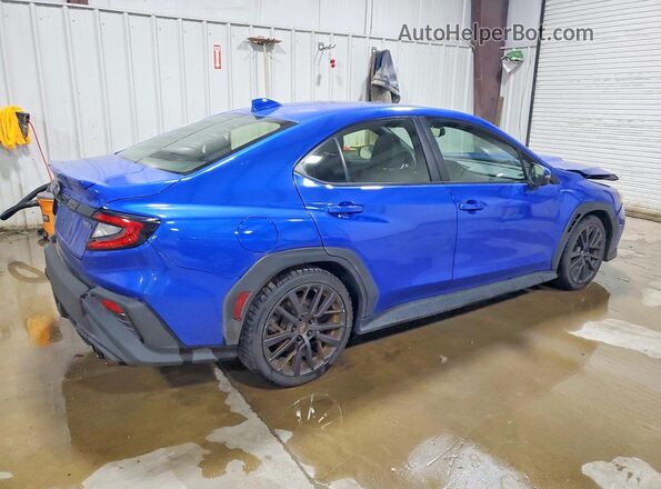 JF1VBAL63N9016840 2022 SUBARU WRX Blue Задня права чверть