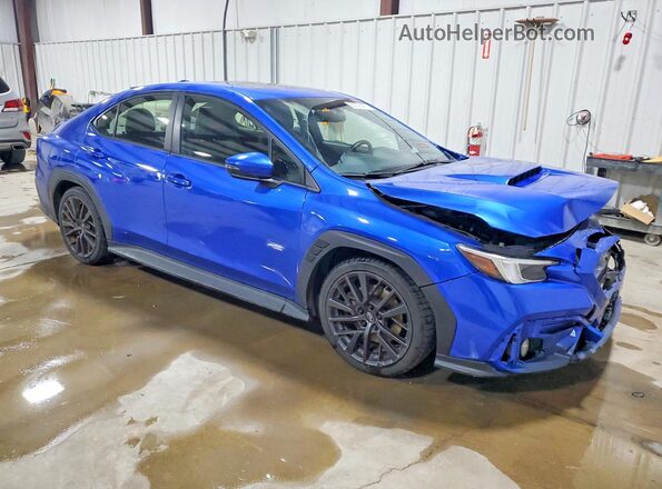 JF1VBAL63N9016840 2022 SUBARU WRX Blue Передня права чверть