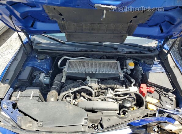 JF1VBAL63N9016840 2022 SUBARU WRX Blue Вид задньої частини салону