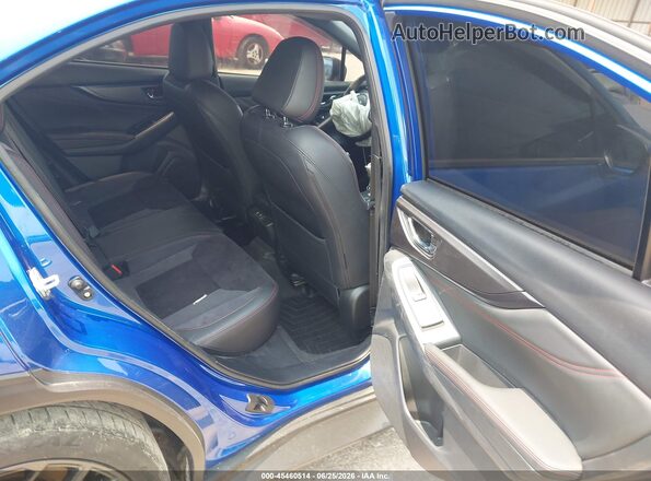JF1VBAL68N9031902 2022 SUBARU WRX Blue VIN sticker view