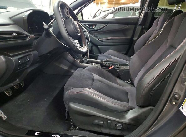 JF1VBAL68P9808310 2023 SUBARU WRX Gray წინა სალონის ხედი