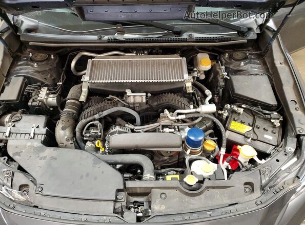 JF1VBAL68P9808310 2023 SUBARU WRX Gray უკანა სალონის ხედი