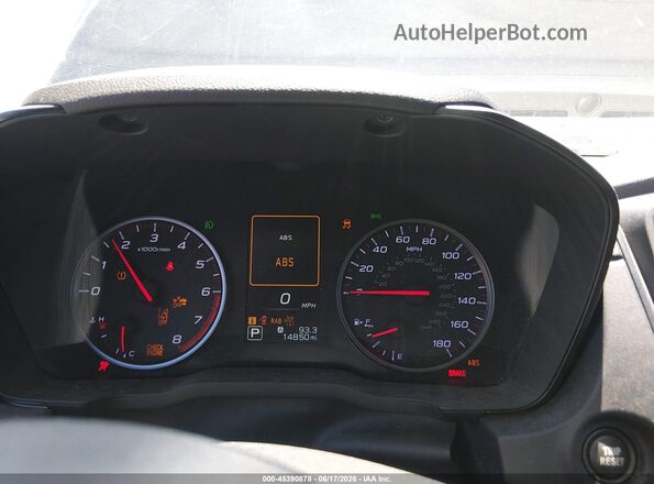 JF1VBAN60N8005006 2022 SUBARU WRX Черный Вид задних сидений