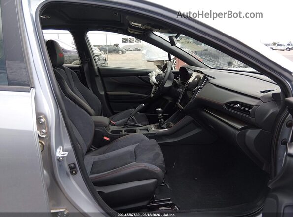 JF1VBAN62R9817567 2024 SUBARU WRX Silver Սալոնի դիմացի տեսք