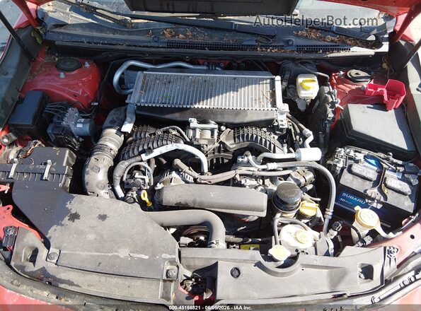 JF1VBAN63P8802708 2023 SUBARU WRX Red Widok z tyłu