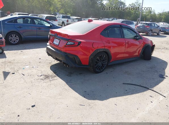JF1VBAN63P8802708 2023 SUBARU WRX Red Tył prawy