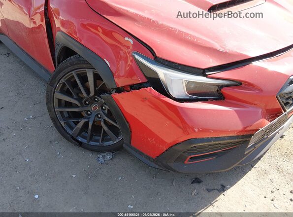 JF1VBAN63P8802708 2023 SUBARU WRX Red 