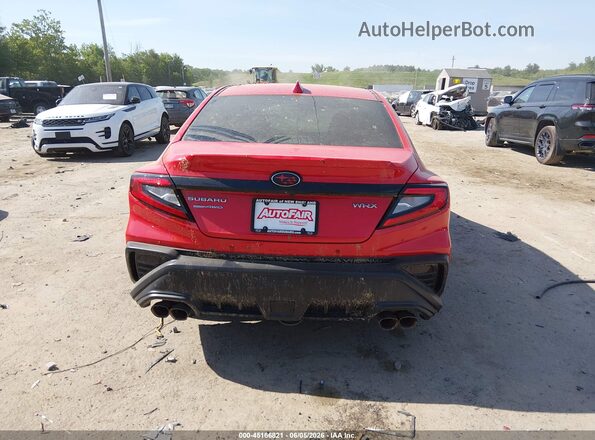 JF1VBAN63P8802708 2023 SUBARU WRX Red 