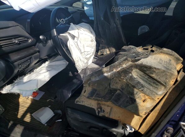 JF1VBAN64N8013030 2022 SUBARU WRX Синий Вид салона спереди
