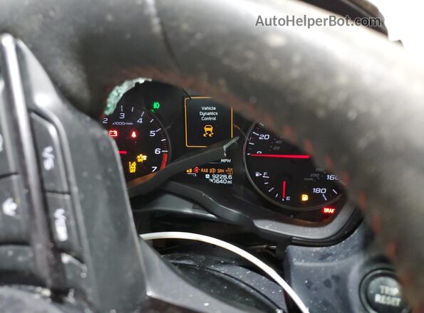 JF1VBAN67P8820810 2023 SUBARU WRX Red Vista del cuadro de instrumentos