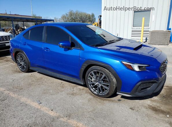 JF1VBAU62N8014548 2022 SUBARU WRX Синий Передняя правая четверть