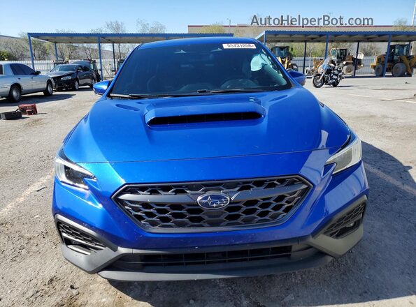 JF1VBAU62N8014548 2022 SUBARU WRX Синий Вид спереди