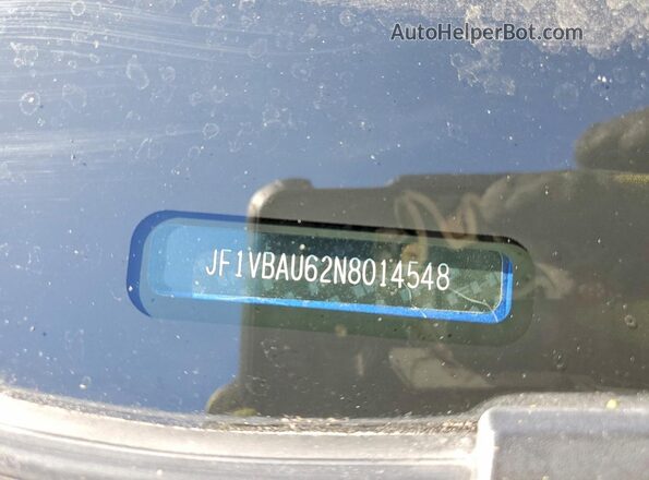 JF1VBAU62N8014548 2022 SUBARU WRX Синий Вид подкапотного пространства