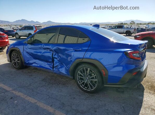 JF1VBAU62N8014548 2022 SUBARU WRX Синий Задняя левая четверть