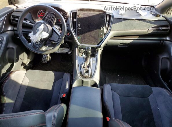 JF1VBAU65P8807247 2023 SUBARU WRX Black Widok deski rozdzielczej