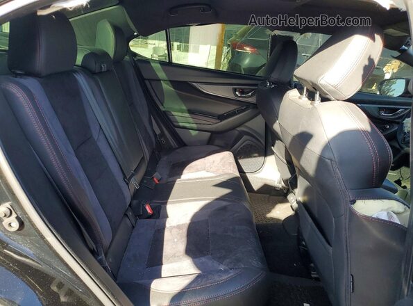 JF1VBAU65P8807247 2023 SUBARU WRX Black Widok tylnych siedzeń