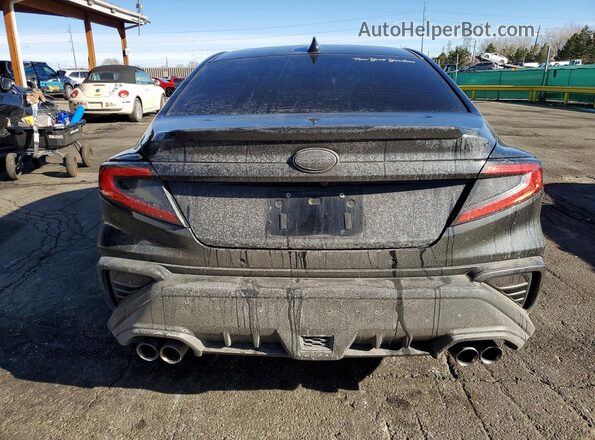 JF1VBAU65P8807247 2023 SUBARU WRX Black Widok z tyłu