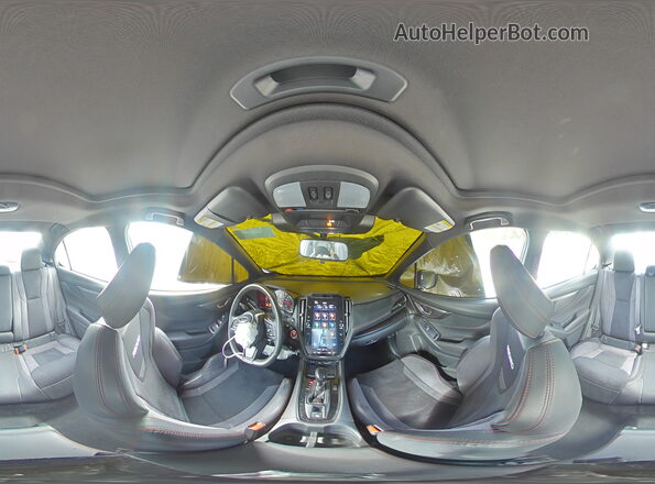 JF1VBAU69N8026728 2022 SUBARU WRX Silver VIN sticker view