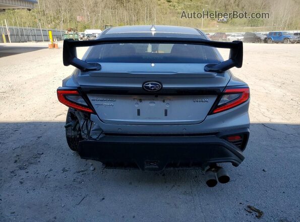JF1VBAU6XN8022557 2022 SUBARU WRX Silver Вид ззаду