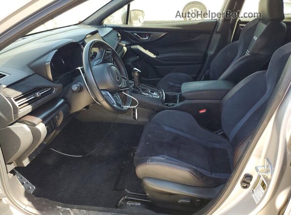 JF1VBAU6XN8022557 2022 SUBARU WRX Silver Вид салону спереду