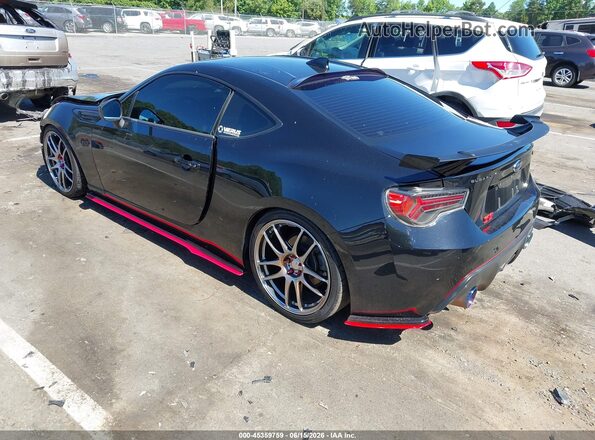 JF1ZCAB18H9600806 2017 SUBARU BRZ Черный Задняя левая четверть