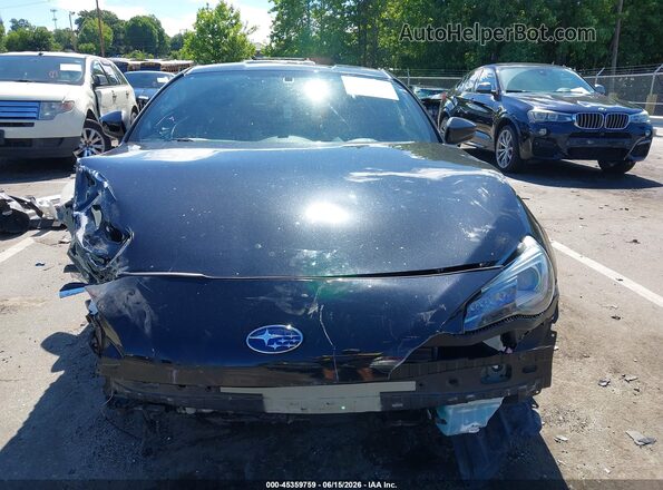 JF1ZCAB18H9600806 2017 SUBARU BRZ Черный Вид задней части салона