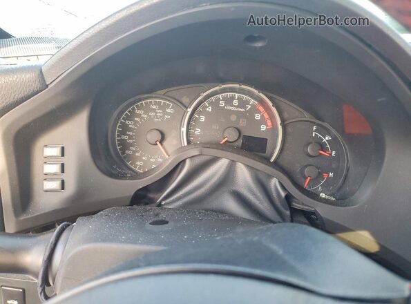 JF1ZCAC12G9603679 2016 SUBARU BRZ Silver Սարքավորումների վահանակի տեսք