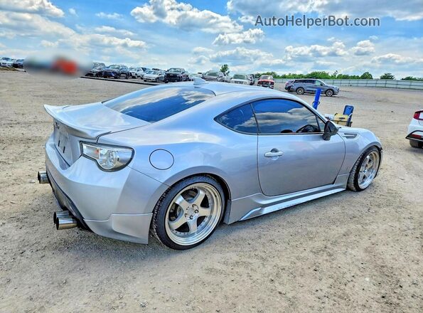 JF1ZCAC12G9603973 2016 SUBARU BRZ Silver Rear right