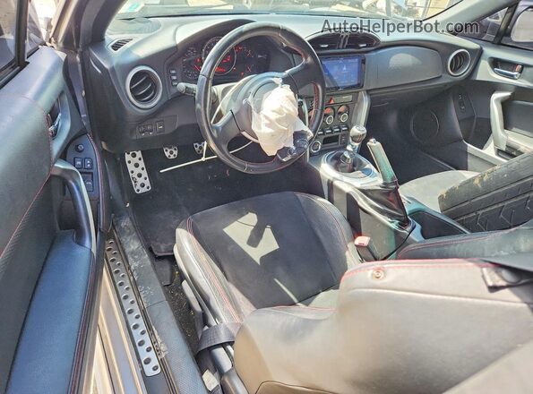 JF1ZCAC12G9603973 2016 SUBARU BRZ Silver Dashboard view
