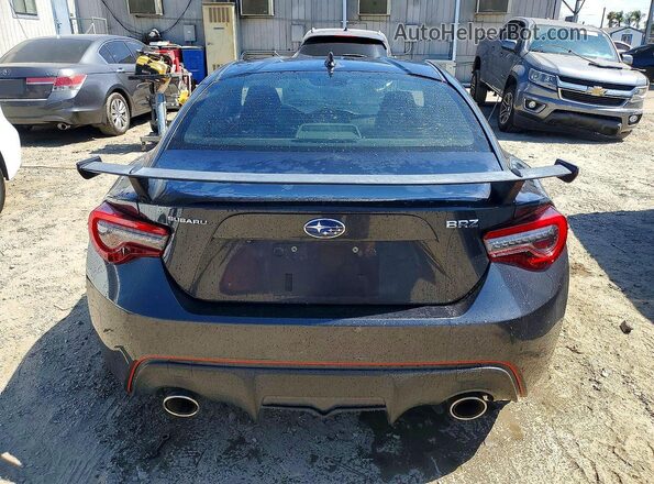 JF1ZCAC12H8600451 2017 SUBARU BRZ Угольный Вид сзади