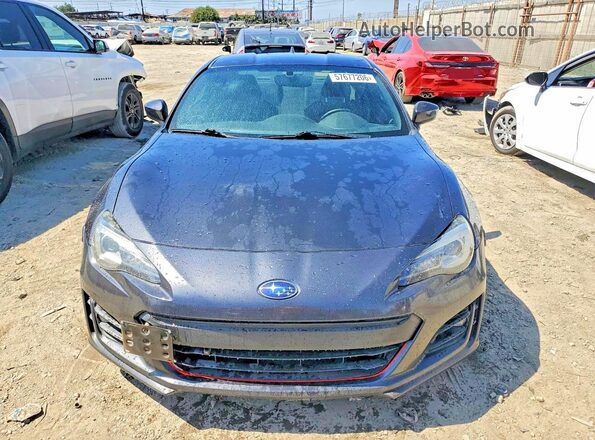 JF1ZCAC12H8600451 2017 SUBARU BRZ Угольный Вид спереди