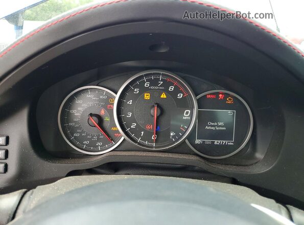 JF1ZCAC13L9703252 2020 SUBARU BRZ Синий Вид щитка приборов